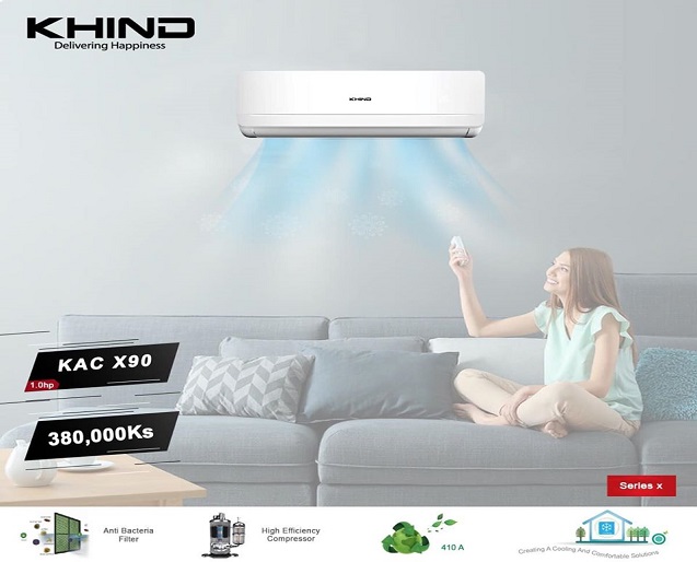 KHIND Air Non-inverter conditioner 1/1.5 Ton